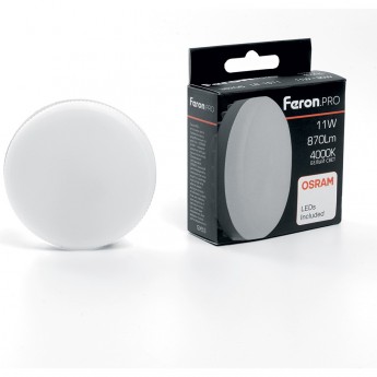 Лампа светодиодная FERON LB-1511 GX53 11W 4000K 38206 Лампа светодиодная FERON LB-1511 GX53 11W 4000K 38206