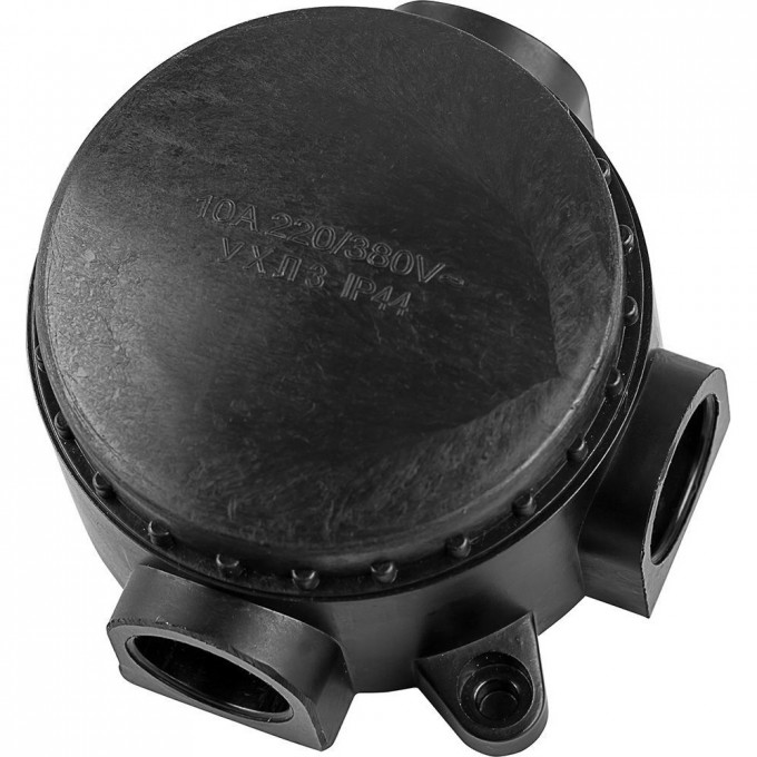 Монтажная разветвительная коробка FERON КЭМ 1-10-3М , 380V, 90х44х102, черный 29847 Монтажная разветвительная коробка FERON КЭМ 1-10-3М , 380V, 90х44х102, черный 29847