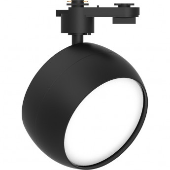Светильник FERON AL167 трековый однофазный на шинопровод под лампу GX70, черный Светильник FERON AL167 трековый однофазный на шинопровод под лампу GX70, черный