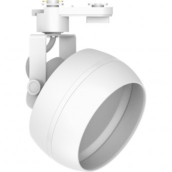 Светильник FERON AL168 трековый однофазный на шинопровод под лампу GX70, белый Светильник FERON AL168 трековый однофазный на шинопровод под лампу GX70, белый