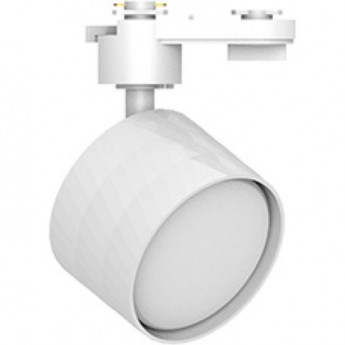 Светильник FERON AL176 трековый однофазный на шинопровод под лампу GX53, белый Светильник FERON AL176 трековый однофазный на шинопровод под лампу GX53, белый