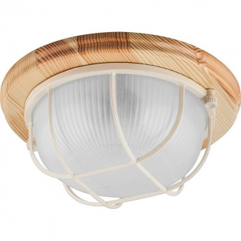 Светильник накладной IP54, 220V 60Вт Е27, дерево, клен, круг, с решеткой, FERON НБО 03-60-012 Светильник накладной IP54, 220V 60Вт Е27, дерево, клен, круг, с решеткой, FERON НБО 03-60-012