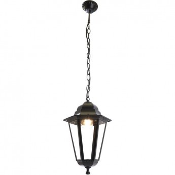 Светильник садово-парковый FERON 6205/PL6205 шестигранный на цепочке 100W E27 230V, черный Светильник садово-парковый FERON 6205/PL6205 шестигранный на цепочке 100W E27 230V, черный