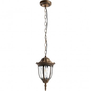 Светильник садово-парковый FERON PL6305 шестигранный на цепочке 60W E27 230V, черное золото Светильник садово-парковый FERON PL6305 шестигранный на цепочке 60W E27 230V, черное золото