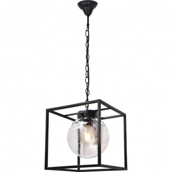 Светильник садово-парковый FERON PL715 на цепочке 60W E27 230V, черный