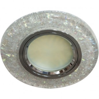 Светильник встраиваемый с белой LED подсветкой FERON 8585-2 потолочный MR16 G5.3 белый Светильник встраиваемый с белой LED подсветкой FERON 8585-2 потолочный MR16 G5.3 белый