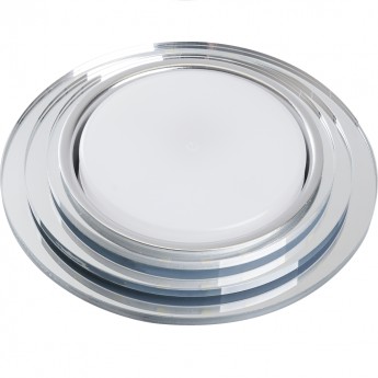 Светильник встраиваемый с белой LED подсветкой FERON CD5024 потолочный GX53 без лампы, матовый 40524 Светильник встраиваемый с белой LED подсветкой FERON CD5024 потолочный GX53 без лампы, матовый 40524