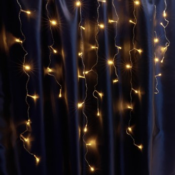 Светодиодная гирлянда FERON CL23 бахрома, статичная, 5,3м*0,7м + 3м 230V желтый c питанием от сети, прозрачный шнур Светодиодная гирлянда FERON CL23 бахрома, статичная, 5,3м*0,7м + 3м 230V желтый c питанием от сети, прозрачный шнур