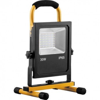Светодиодный прожектор FERON LL-913 переносной с зарядным устройством IP65 30W 6400K Светодиодный прожектор FERON LL-913 переносной с зарядным устройством IP65 30W 6400K