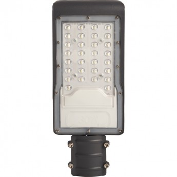 Светодиодный уличный консольный светильник FERON SP3031 30W 6400K 230V, серый Светодиодный уличный консольный светильник FERON SP3031 30W 6400K 230V, серый